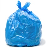 Blue Healthcare Trash Bags