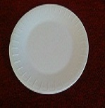 Foam Plate Large