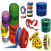 Detectable warning tapes