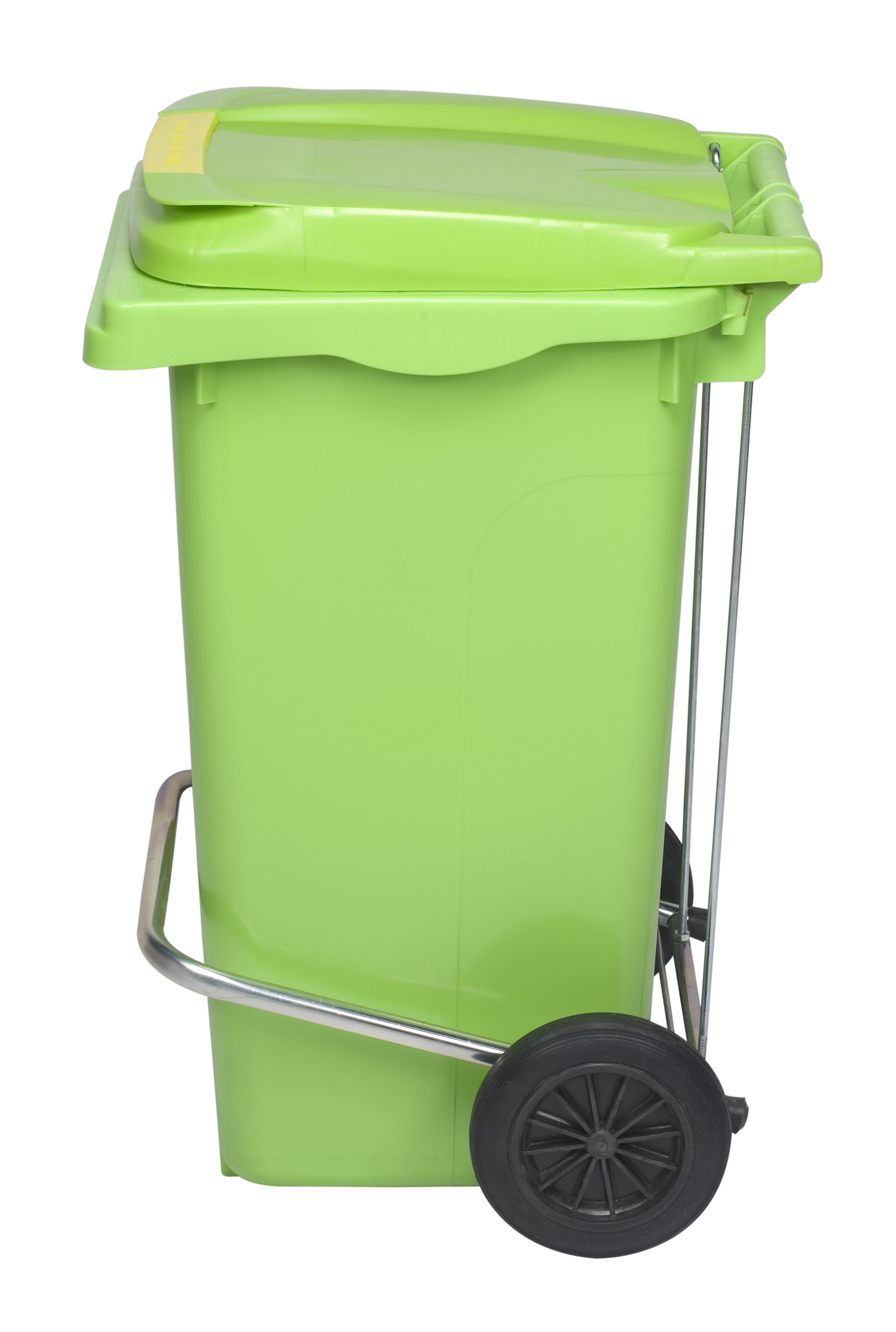 Plastic waste bin